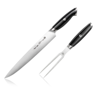 Cangshan Thomas Keller 2 Piece Carving Set Black