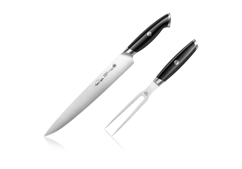 Cangshan Cangshan Thomas Keller 2 Piece Carving Set Black