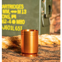 Lucky Shot 40MM Grenade Shot Glass - Brass