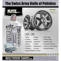 Flitz Paste Polish for Metals, Fiberglass, Plastic & Paint-1.76 oz Tube