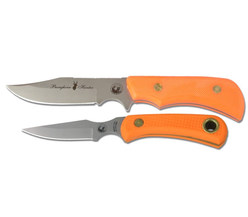 00200FG--KNIVES OF ALASKA, Pronghorn/Cub Combo, D2, Orange SureGrip