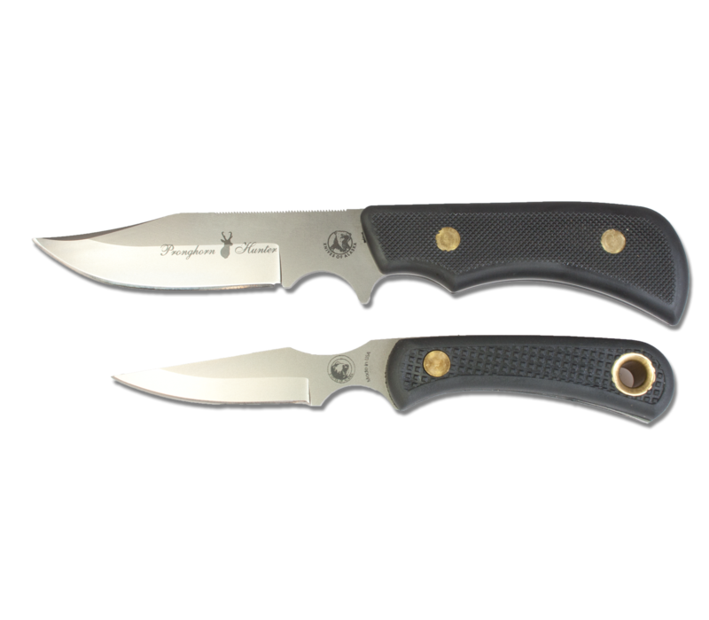 00197FG--KNIVES OF ALASKA, Pronghorn/Cub Combo, D2, Black SureGrip