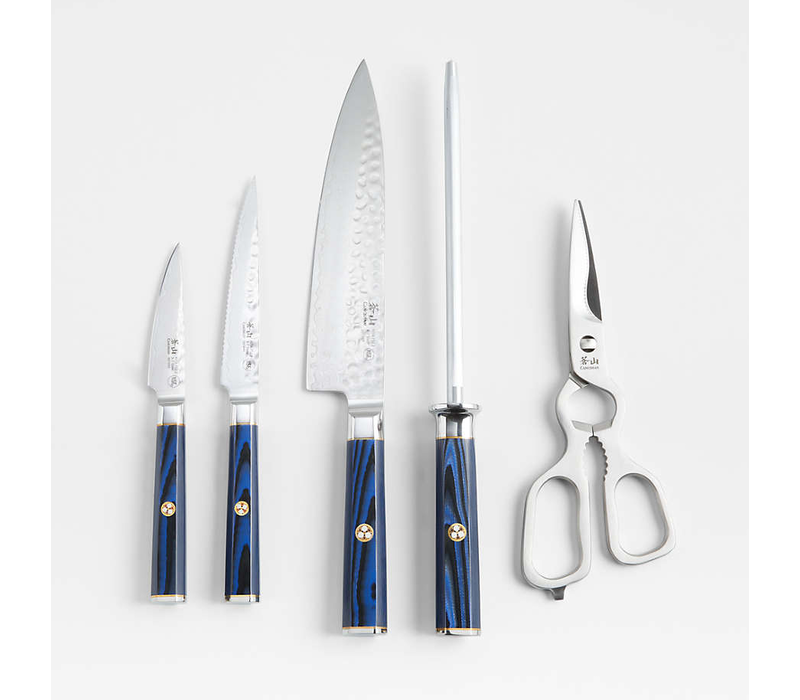 Cangshan Kita Series 6 Piece Knife Block Set