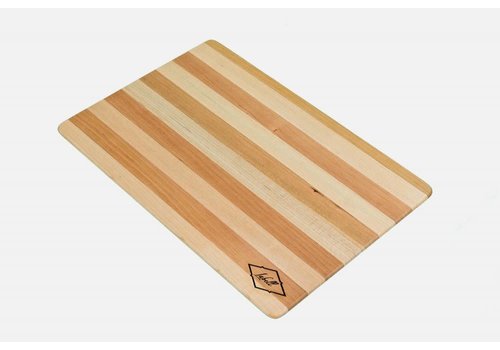 Labell Labell, Cherry-Maple Utility Board with Bullnose Finish 18"x24"