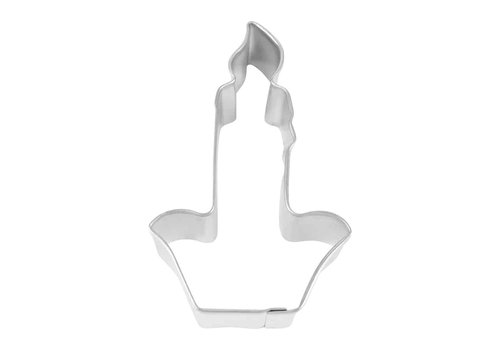 R&M R&M Candle Cookie Cutter 4"