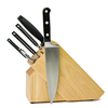 Lamson Lamson Premier Forged 7-Pc Knife Block Set-Light Maple Block, MIDNIGHT Series