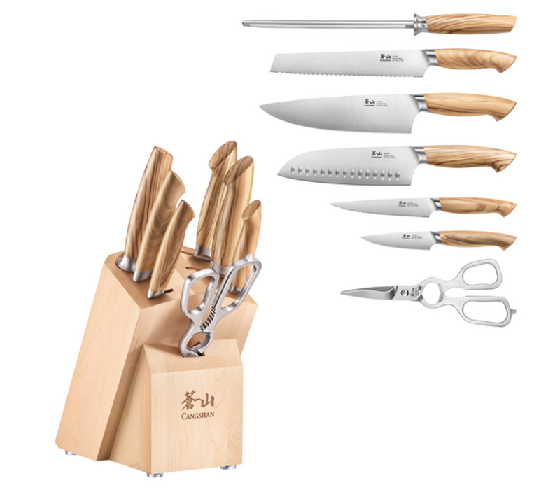 Cangshan, OLIV Series 8pc Block Set