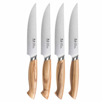 501653--Cangshan, OLIV Series 4pc Steak Knife Set - Fine Edge