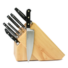 Lamson Lamson MIDNIGHT Premier Forged 20-Pc Knife Block Set- Light Maple Block, Fine Steak