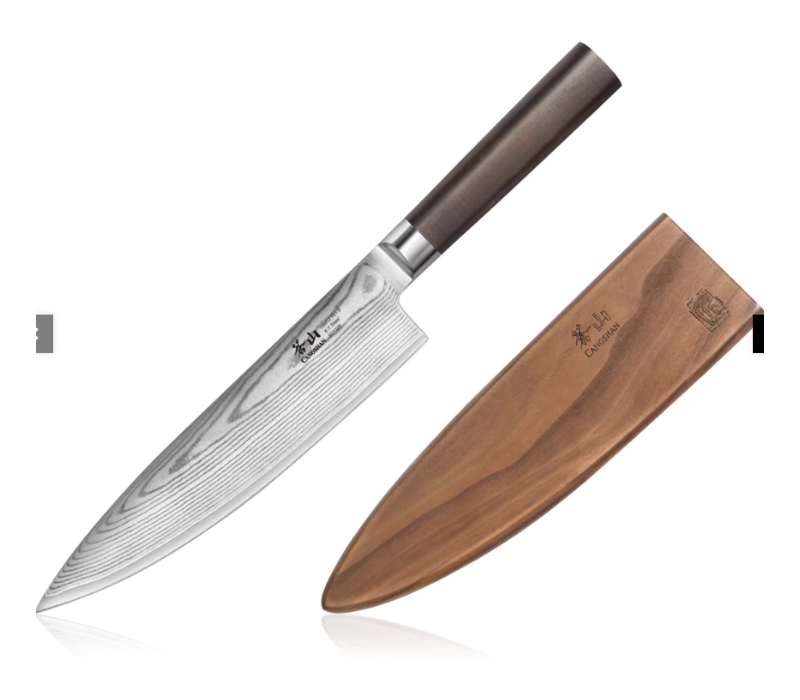 501028--Cangshan, Haku Series 8in Chef's Knife w/ Sheath