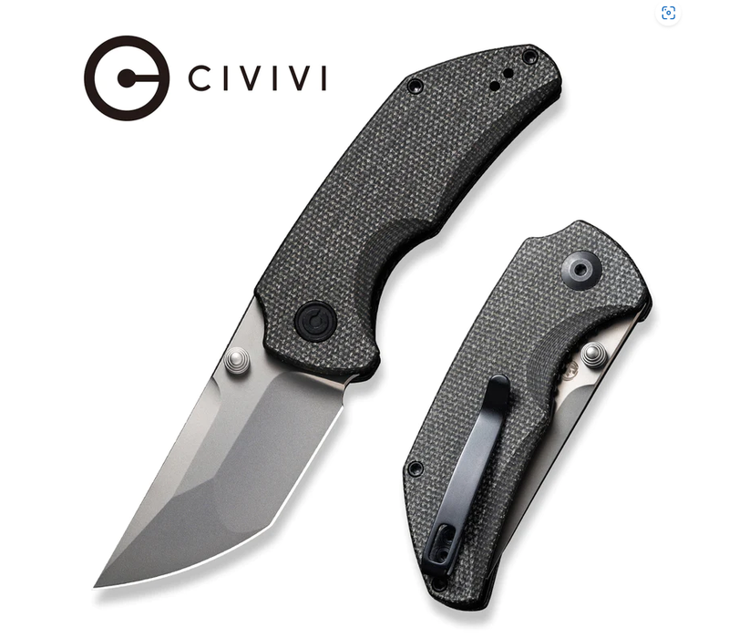Civivi Thug 2 Dark Green Micarta Handle, Nitro-V