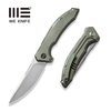 WE Knife Co. WE Knife Quixotic Green Titanium Handle, CPM 20CV