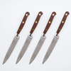 Lamson Lamson Walnut Series 5″ Premier Forged Steak Knives, 4-Piece Set, Fine-Edge