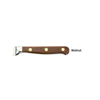 Lamson, Walnut Forged 7" Nakiri, Kullenschliff Edge