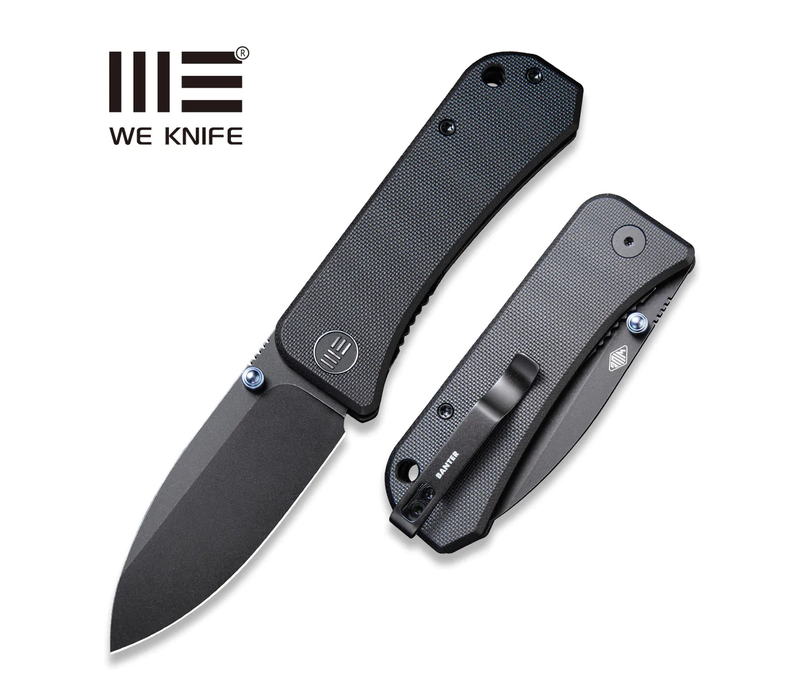 WE Knife Banter Black G-10 & CPM S35VN Steel