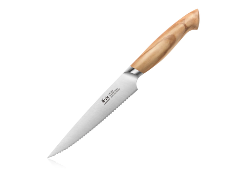 Cangshan Cangshan, OLIV Series 5in Serrated Utility Knife