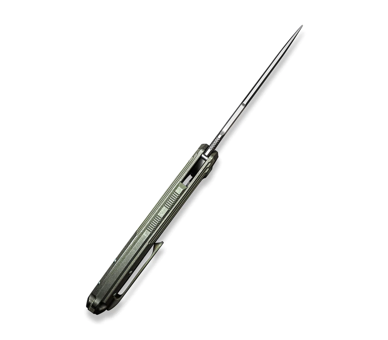 WE Knife Quixotic Green Titanium Handle, CPM 20CV