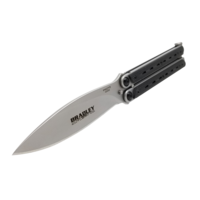 Bradley Cutlery Kimura Butterfly Knife- Coyote G-10 Handle, 154CM Blade