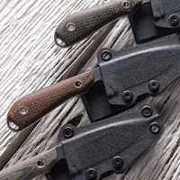 White River Knife & Tool M1 Backpacker- Black Paracord, Black CPM S35VN Blade
