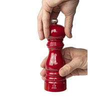 Peugeot U'Select Wooden Pepper Mill- Passion Red Gloss 18 cm