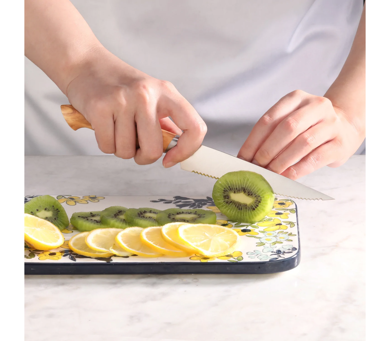 Cangshan, OLIV Series 5in Serrated Utility Knife