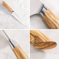 Cangshan, OLIV Series 5in Serrated Utility Knife