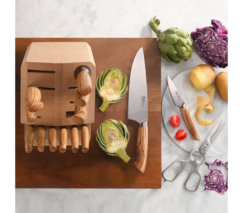 Cangshan, Oliv Series 15pc Knife Block Set