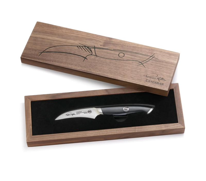 Cangshan Thomas Keller Peeling Knife Black Handle