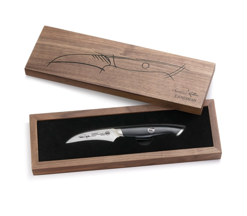 Cangshan Thomas Keller Signature Collection Peeling Knife- Damasteel