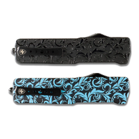 Templar Slim Premium Weighted OTF, Maiden Teal, Black CPM D2 Dagger