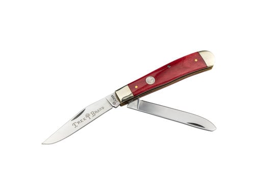 Boker Boker Traditional Series 2.0 Trapper Smooth Red Bone, D2 Steel