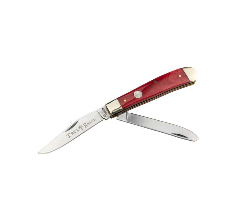 Boker Traditional Series 2.0 Trapper Smooth Red Bone, D2 Steel