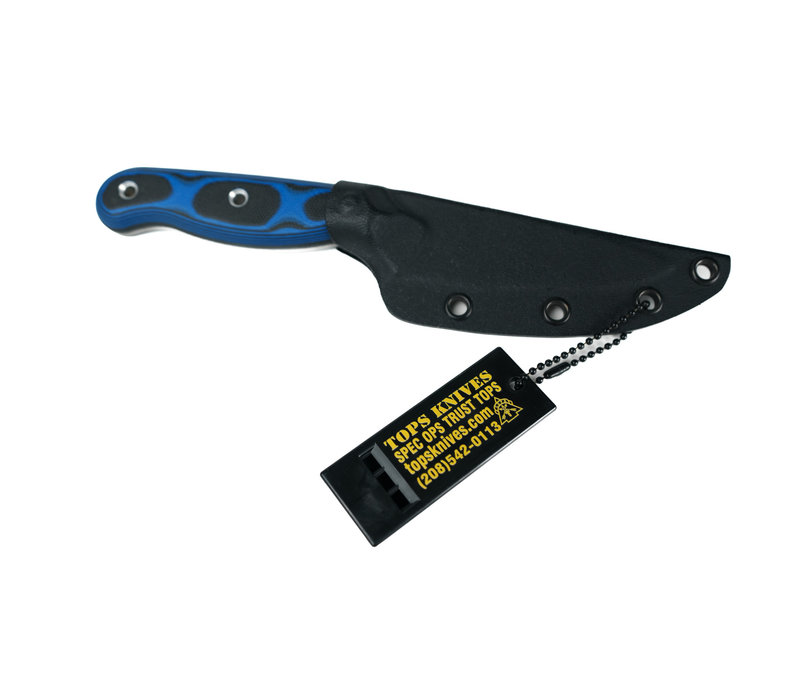 TOPS Dicer 3 Paring Knife CPM S35VN, G10 Micarta Handle