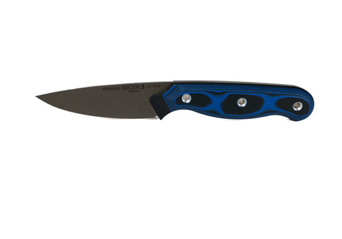 TOPS TOPS Dicer 3 Paring Knife CPM S35VN, G10 Micarta Handle