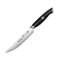 Cangshan Thomas Keller 5" Fine Edge Steak Knife Black, Walnut Box