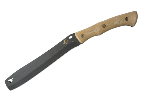 Buck Buck Knives Compadre Froe Canvas Micarta Handle, Carbon Steel