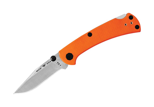 Buck Buck Knives 112 Slim Pro TRX- Orange G10 Handle, S30V Steel