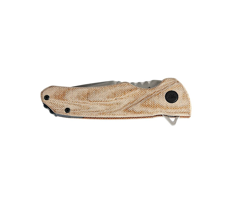 Buck Knives 841 Sprint Pro, Tan Canvas Micarta, S30V Steel
