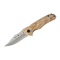 Buck Knives 841 Sprint Pro Knife Tan Canvas Micarta, S30V Steel