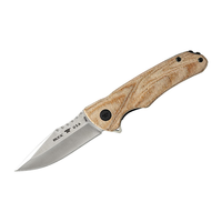 Buck Knives 841 Sprint Pro, Tan Canvas Micarta, S30V Steel
