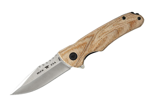 Buck Buck Knives 841 Sprint Pro, Tan Canvas Micarta, S30V Steel