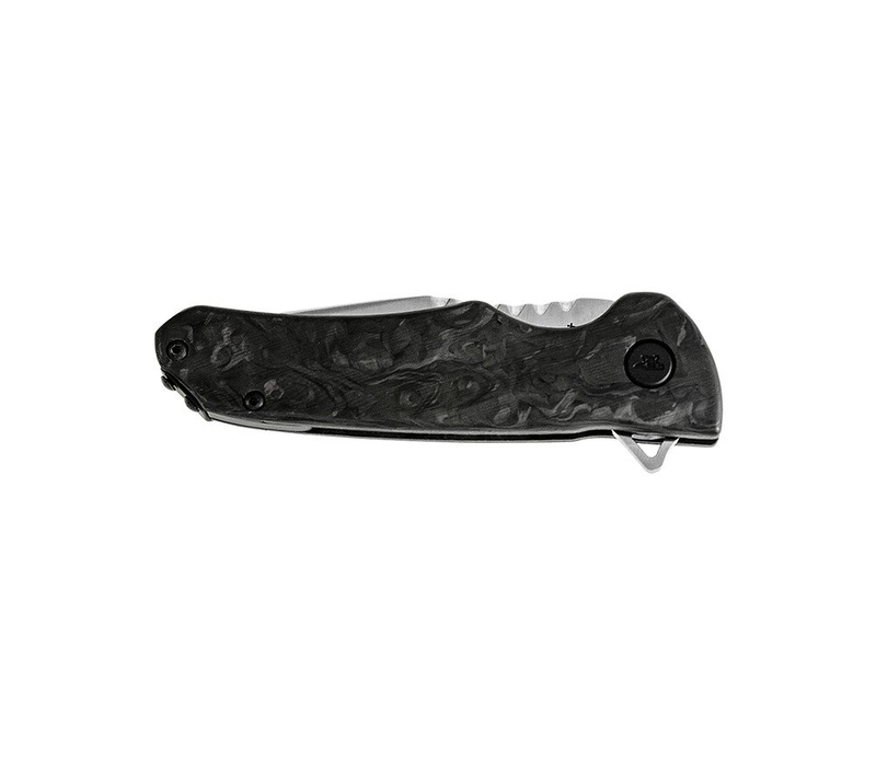 Buck Knives 841 Sprint Pro Flipper- Marbled Carbon Fiber, CPM S45VN Steel