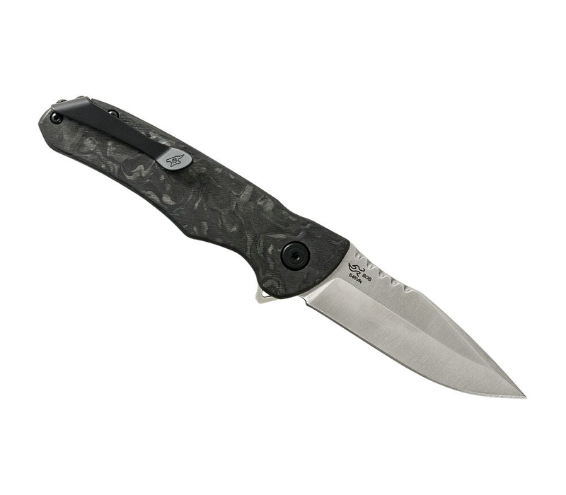 Buck Knives 841 Sprint Pro Flipper- Marbled Carbon Fiber, CPM S45VN Steel