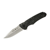 Buck Knives 841 Sprint Pro Flipper- Marbled Carbon Fiber, CPM S45VN Steel