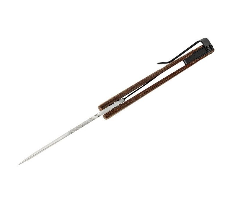 Buck Knives 841 Sprint Pro Flipper Burlap Micarta Handle, S30V