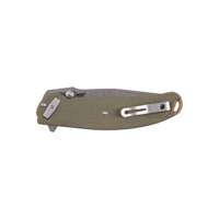 CRKT Butte Deadbolt, OD Green G10 Handle, D2 Steel