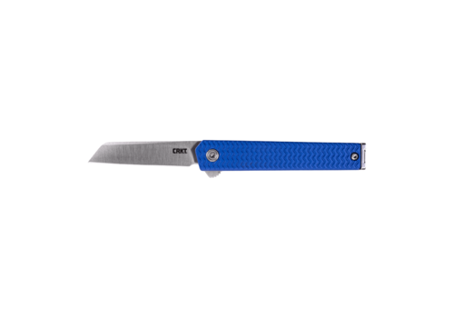 CRKT CRKT CEO Microflipper Blue, Sheepsfoot