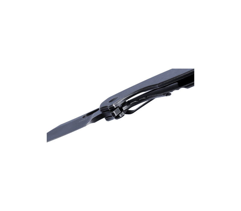 CRKT Pilar Large Flipper Black Stonewash