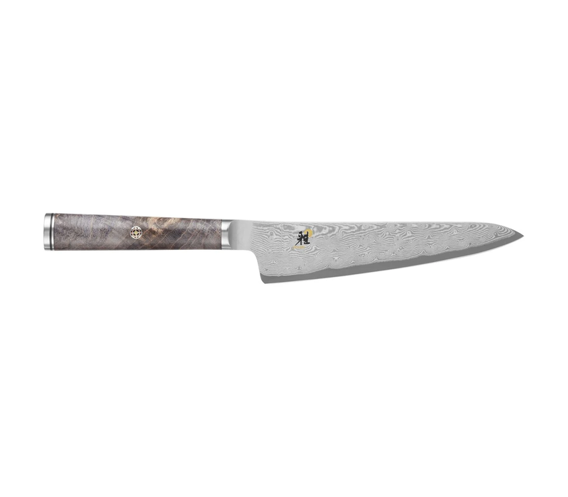 34400-133--Zwilling, Miyabi Black 5.25"  Prep Knife Damascus