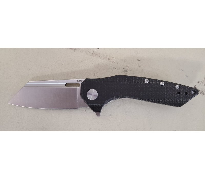 B'yond EDC Thwaak Flipper Black Micarta Handle